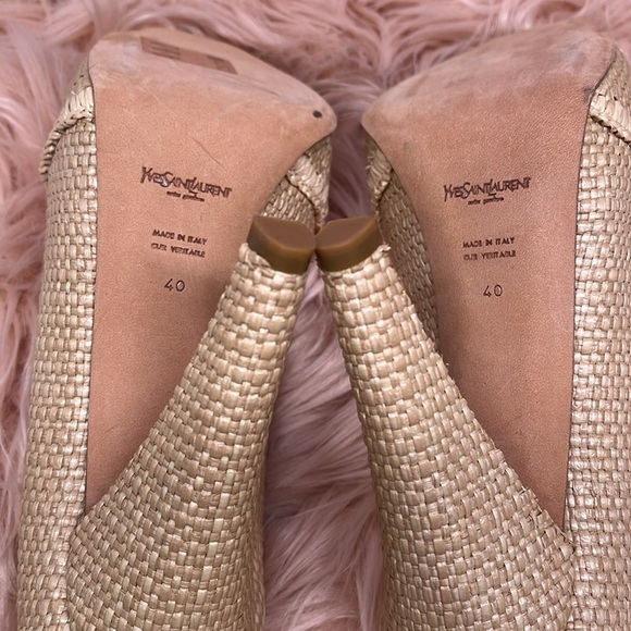 YSL Raffia Heel - Picture 4 of 12